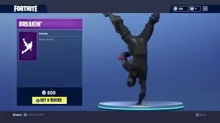 New fortnite emote BREAKIN