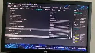 How to enable virtualization and Hyper threading in Mother Board