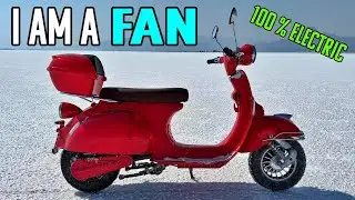 The First Retro Electric Scooter with Removable Batteries - Aventura-X