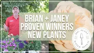 New Proven Winners Edible Rose + Janey from Dig, Plant, Water, Repeat: Class with Brian Bauman