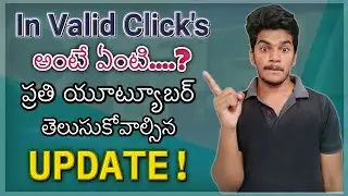 Invalid Click Activity | Monetization Disabled permanently on 3 youtube channel | Techboy Telugu YT