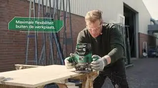 HiKOKI accu bovenfrees M3612DA. HIKOKI Power Tools Nederland