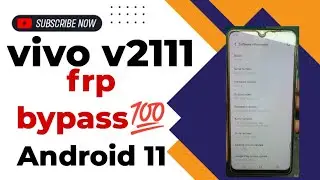 vivo v2111 frp bypass/vivo y21 frp bypass💯/vivo y21 google account remove without pc📱💯