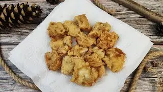 Battered Cod Tongues 🐟 How to Cook Cod Tongues in a Frying Pan