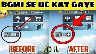 bgmi me uc cut problem || bgmi me uc cut jaye to kya kare || bgmi me uc gayab ho gaya || uc cut bgmi