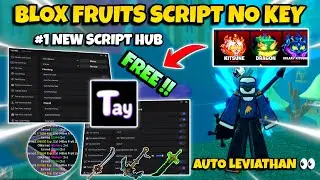 New Blox Fruits Script No Key - Auto Farm LvL To Max - Fast Attack, Leviathan, Farm Mastery & More