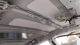 Как снять обшивку потолка на Солярисе