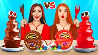 THỬ THÁCH NƯỚC XỐT SÔ CÔ LA! | Trận Chiến Ma Thuật Sô Cô La VS Đồ Ăn Thực Suốt 24h Bởi RATATA POWER