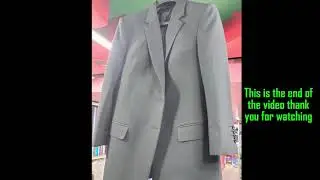 Fashion Gallery coat cutting tutorial video.