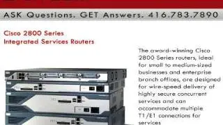 Cisco 2800 Series Integrated Services Routers,Digitcom.ca Business Phone Systems