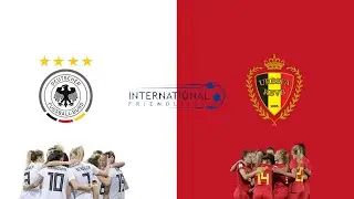 Germany vs Belgium - Women's International Friendlies - 21/02/2021