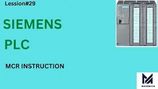 MCR IN SIEMENS PLC | What is MCR in Siemens Plc ? | How to use MCR in Siemens Plc | In Hindi