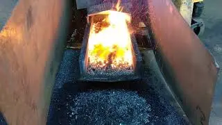 Испытания пиролизного угля в пеллетной горелке Пиролиз Мастер [часть 7]