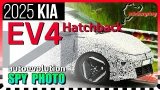 SPY SHOTS: 2025 Kia EV4 Hatchback