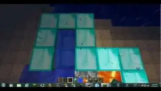 How to make an automatic bridge building machine in minecraft.