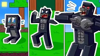 I Survived 1000 DAYS as a MONKEY in HARDCORE Minecraft! - Ultimate Monkey Adventures Compilation