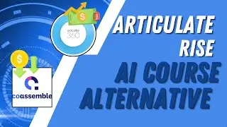 Articulate Rise AI Alternative Coassemble Demo & Tutorial AI Course Generator Make Course with AI