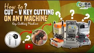 How to Use V Clamp in Any Machine | Quba Keys