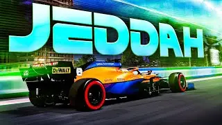 F1 2021 JEDDAH NEW TRACK GAMEPLAY - FIRST RACES