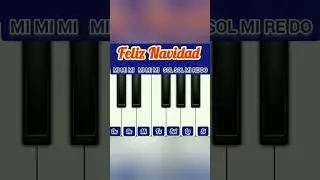 Feliz Navidad Piano Facil 🤗/ Villancicos / Piano tutorial