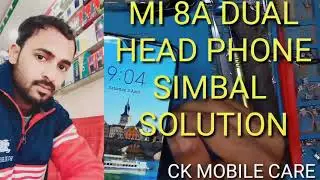 mi 8a dual headphone solution | how to remove earphone mode