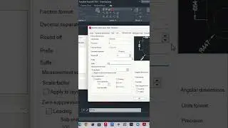 Save Time with Suffix: Add Unit Symbols to Dimensions in AutoCAD (Shorts)