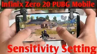 Infinix Zero 20 ki PUBG Mobile Sensitivity Setting ! Infinix Zero 20 PUBG Mobile Sensitivity Setting