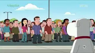 Family Guy - Brian tweets something racist (French)