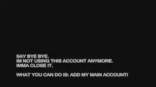 CLOSING ACCOUNT! ADD MAIN ACCOUNT! THEADAMEXP