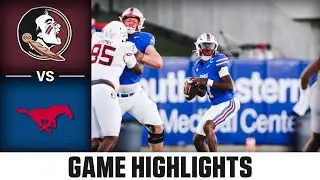 Florida State vs. SMU Game Highlights | 2024 ACC Football
