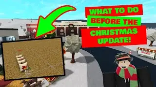 What to do before the Bloxburg Christmas update
