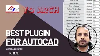 How To  Install YQarch Plugin For AutoCAD👈 | Fastest Way To Install YQarch Plugin In AutoCAD 🚀