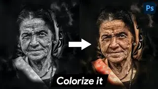 how to make black and white photos color in photoshop | photoshop tutorial | photoshop for beginners