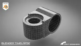 How To Merge Two Cylinders Having Different Rotation Angle _ Blender Subdivision Surface Modeling