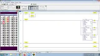 ladder logic of alternate output switching by Ton timer
