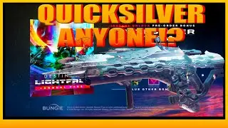 PSA NEW EXOTIC QUICKSILVER STORM - How to get it Gameplay