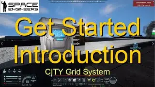 Space Engineers CITY BASE Grid System Introduction