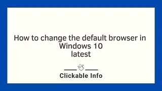 How to make chrome as default browser