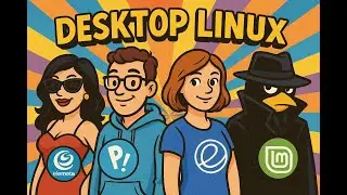 Desktop Linux: The Flirt, the Nerd, the Artist, and the Spy - (Episode 131)