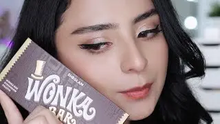 PROBAMOS LA NUEVA COLECCIONN DE WILLY WONKA X SHEGLAM / RESEÑA + UNBOXING 🍫 |@iambreen