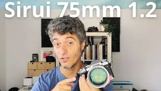 Probando el SIRUI 75mm Sniper F1.2 Autofocus Lens