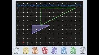 Exploring Dilations using a Virtual Geoboard