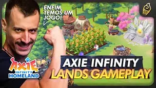 LANDS it's REAL friends! - AXIE INFINITY HOMELAND GAMEPLAY English Subs