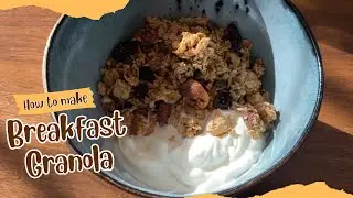 Homemade Granola  | How to make Granola at home |  Easy Breakfast | Recipe