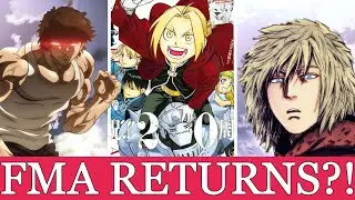 Anime News: Hiromu Arakawa's New Manga, FMA 20th Anniversary Event, and Vinland Saga Season 2