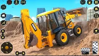 JCB Construction City 3D Game with stunning controls.