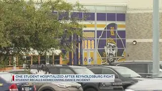 Reynoldsburg student describes 'chaos' at Homecoming incident