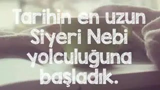 Dünyanın en uzun Siyeri Nebi Külliyatı ilk cilt çıktı Elhamdülillah