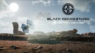 TIE Fighter Animation | Blender + UE4
