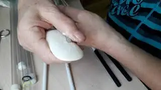 Rhythmic gymnastics. How to change the tip of a stick.
